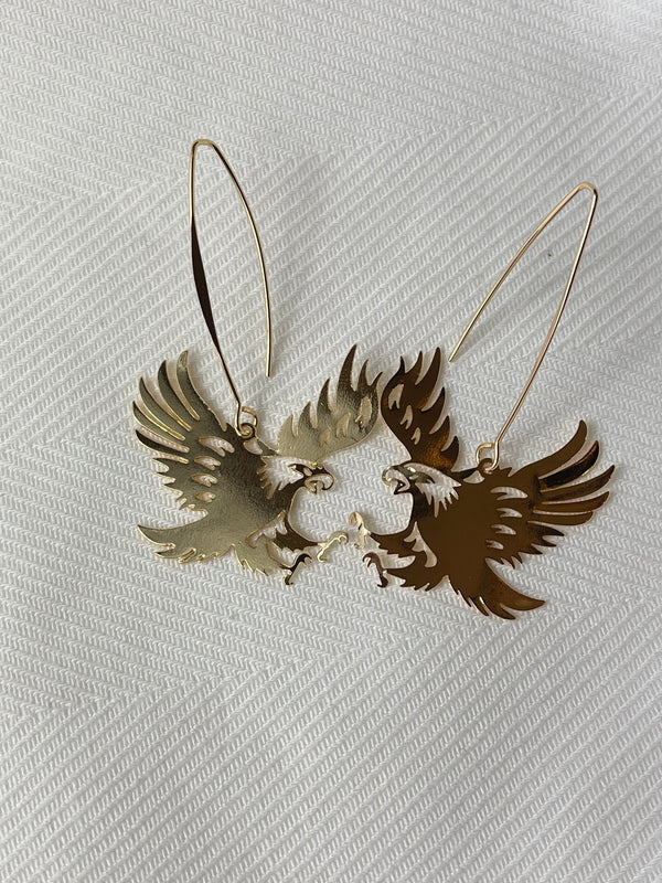 Eagle Dangle Earrings